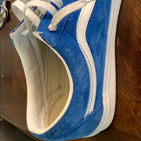 Suede blue vans good condition - Picture 6 of 6